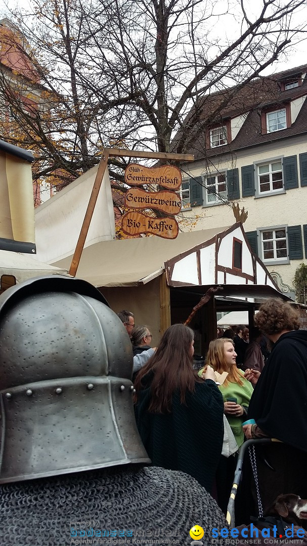 Historischen Markttreiben zu Meersburg: Meersburg am Bodensee, 10.10.2015