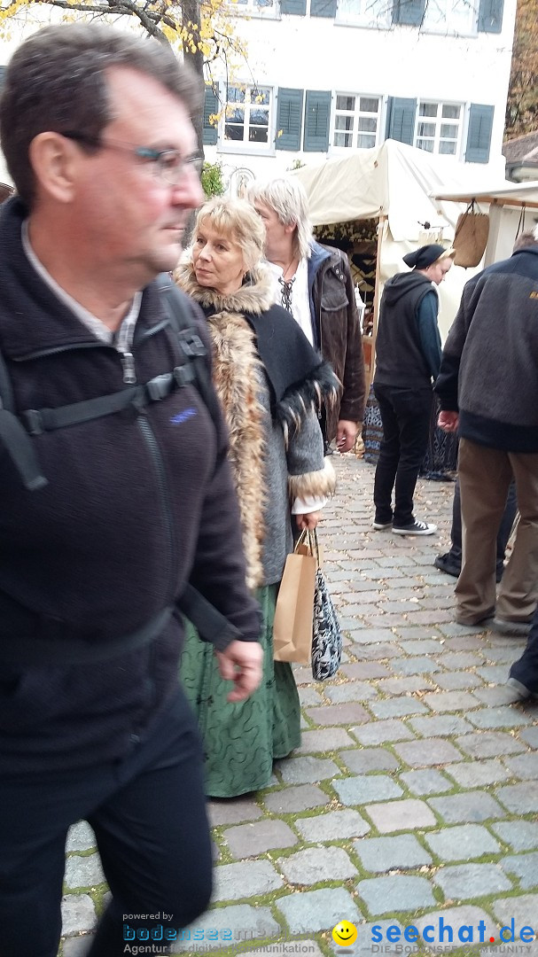 Historischen Markttreiben zu Meersburg: Meersburg am Bodensee, 10.10.2015