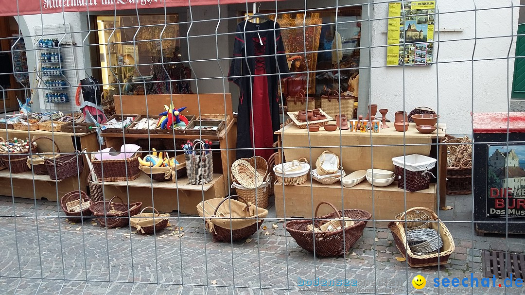 Historischen Markttreiben zu Meersburg: Meersburg am Bodensee, 10.10.2015