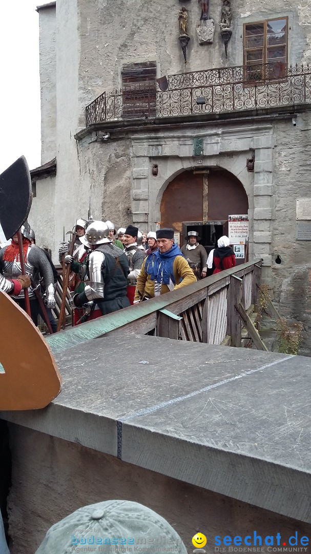 Historischen Markttreiben zu Meersburg: Meersburg am Bodensee, 10.10.2015