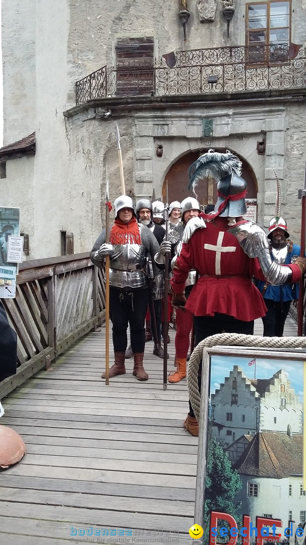 Historischen Markttreiben zu Meersburg: Meersburg am Bodensee, 10.10.2015