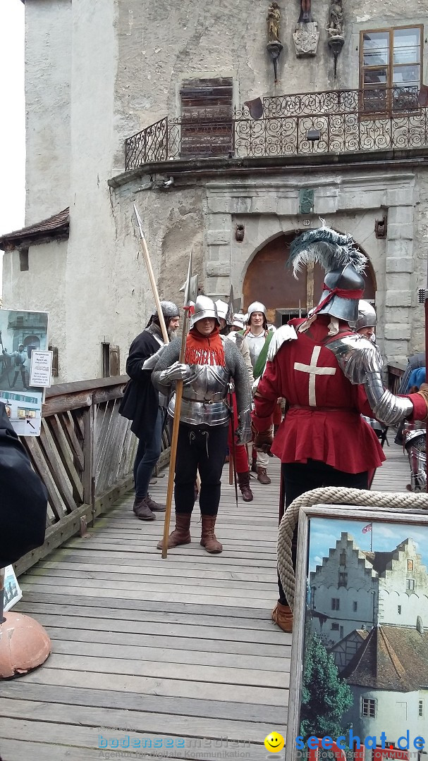 Historischen Markttreiben zu Meersburg: Meersburg am Bodensee, 10.10.2015