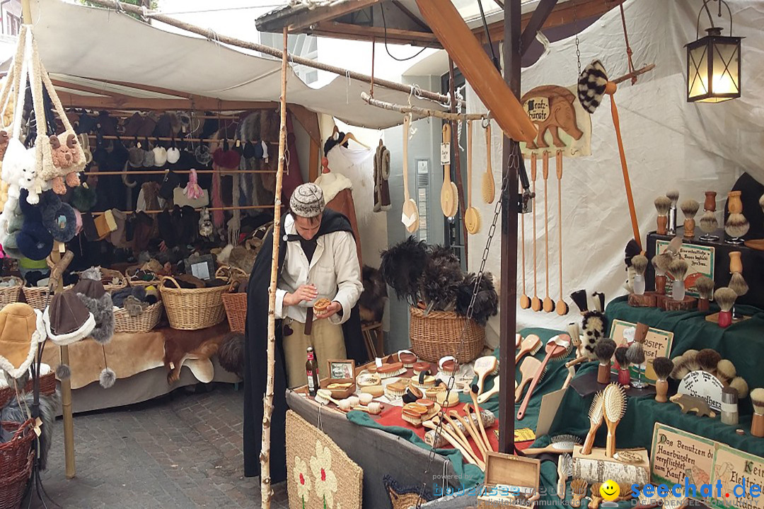 Historischen Markttreiben zu Meersburg: Meersburg am Bodensee, 10.10.2015