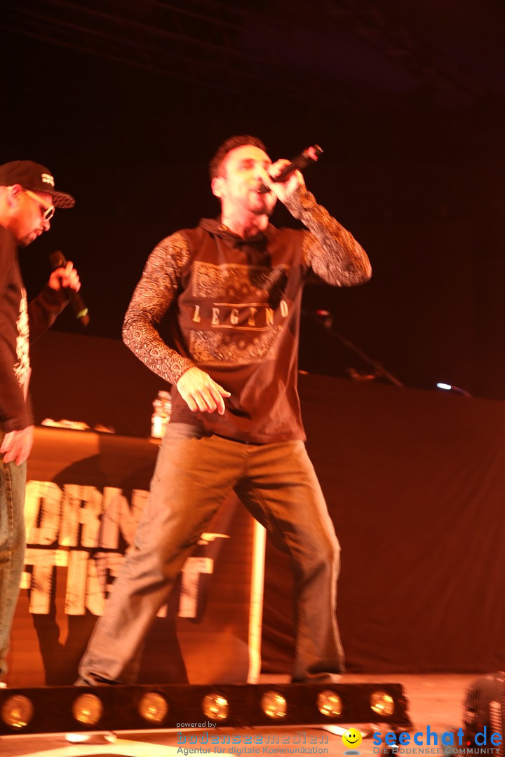 SIDO, B-TIGHT, MOTRIP und JOKA - LIEBE LIVE 2015: Ravensburg, 07.11.2015