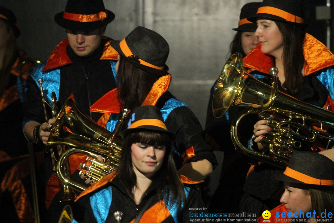 Guggentreffen: Herisau in der Schweiz, 13.11.2015