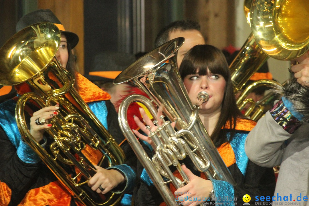 Guggentreffen: Herisau in der Schweiz, 13.11.2015