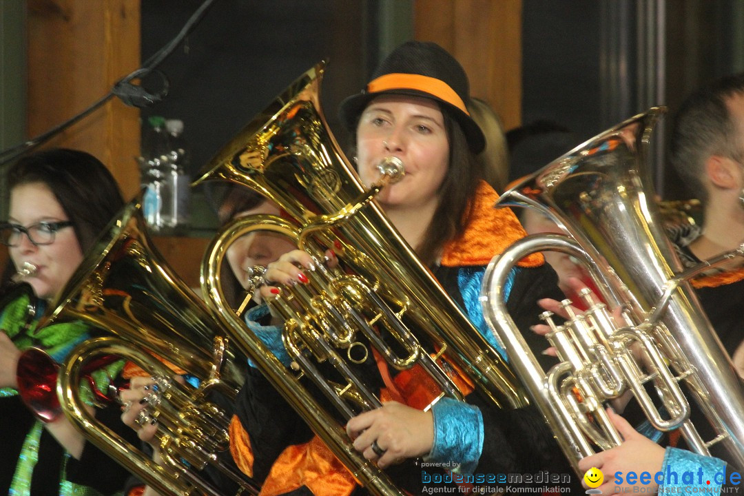 Guggentreffen: Herisau in der Schweiz, 13.11.2015