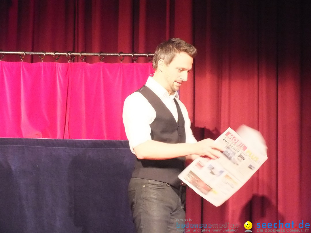 PETER VALANCE - Germanys best Illusionist: Riedlingen, 15.11.2015