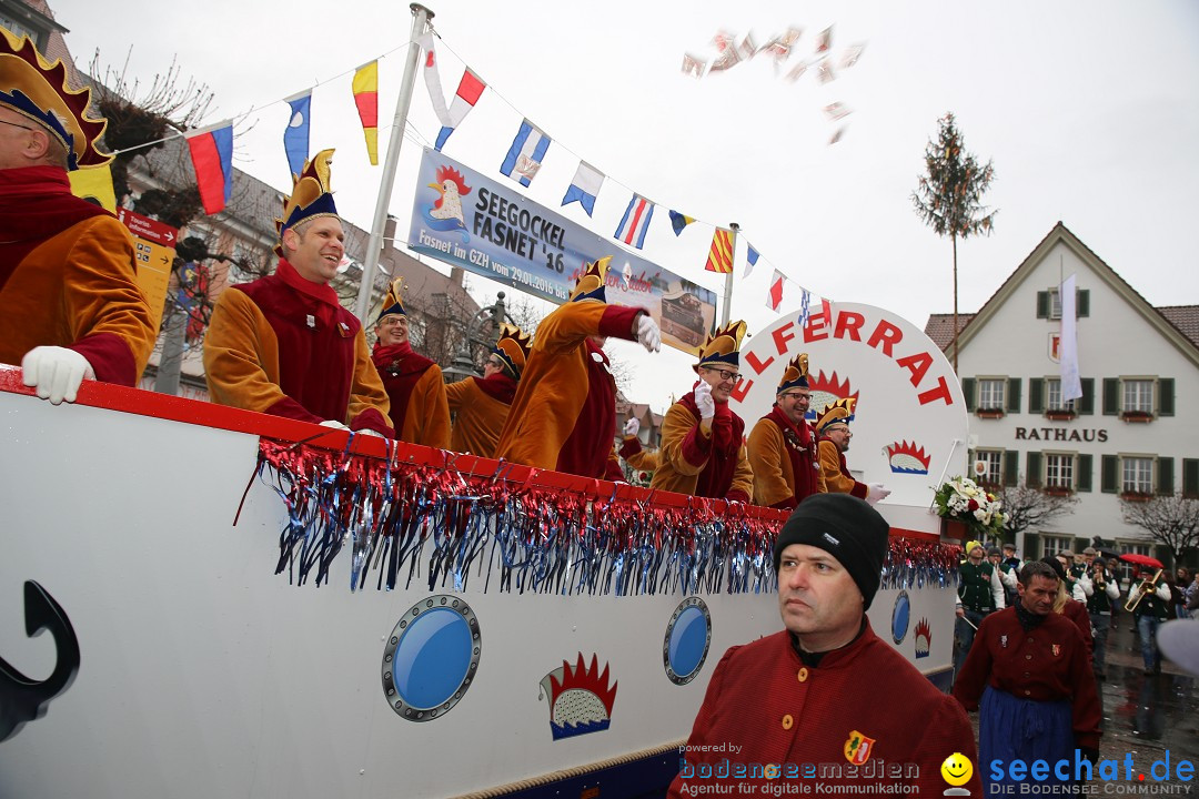 Fasnetsumzug - Fasching: Langenargen am Bodensee, 10.01.2016