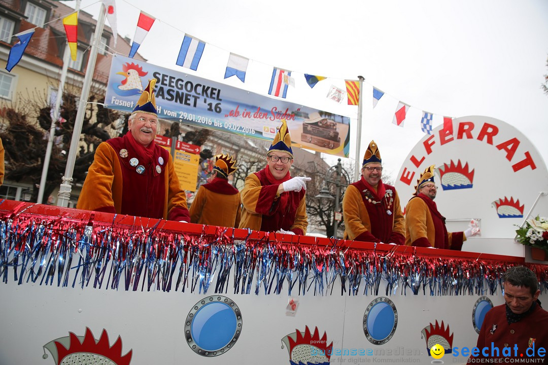 Fasnetsumzug - Fasching: Langenargen am Bodensee, 10.01.2016