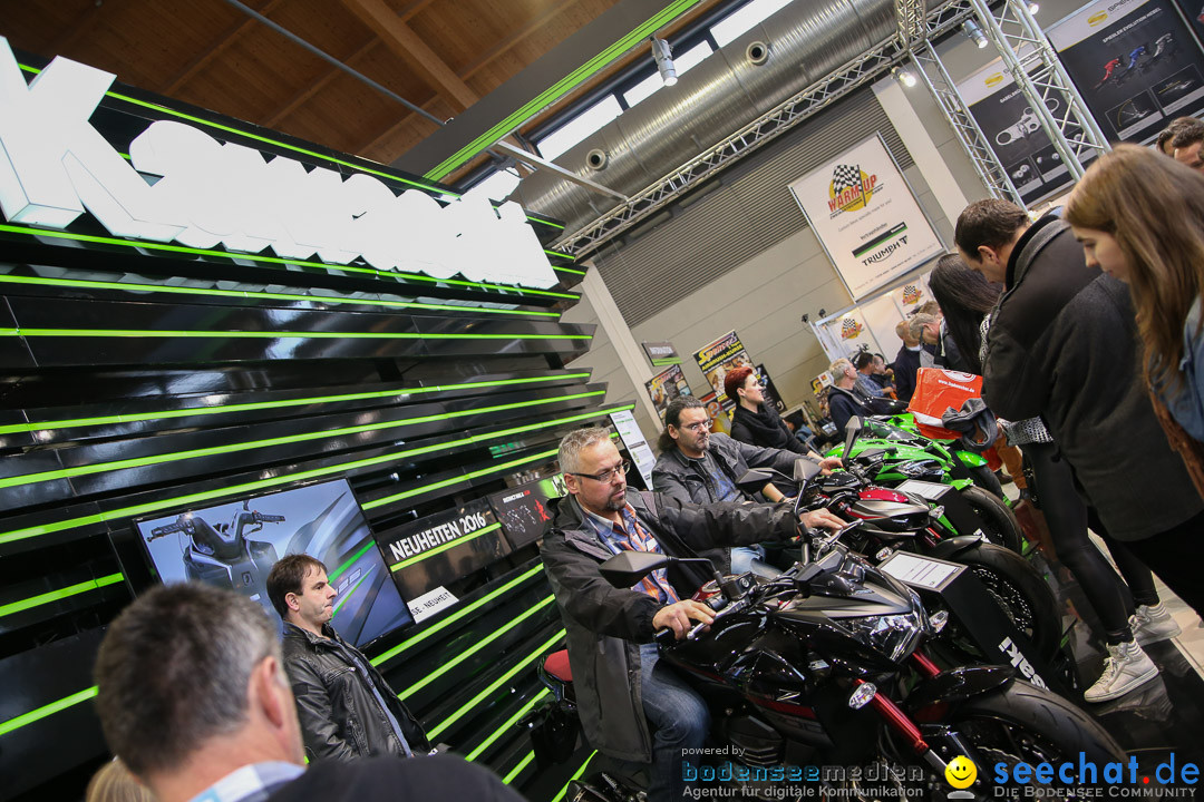 MOTORRADWELT BODENSEE 2016, Messe: Friedrichshafen, 31.01.2016