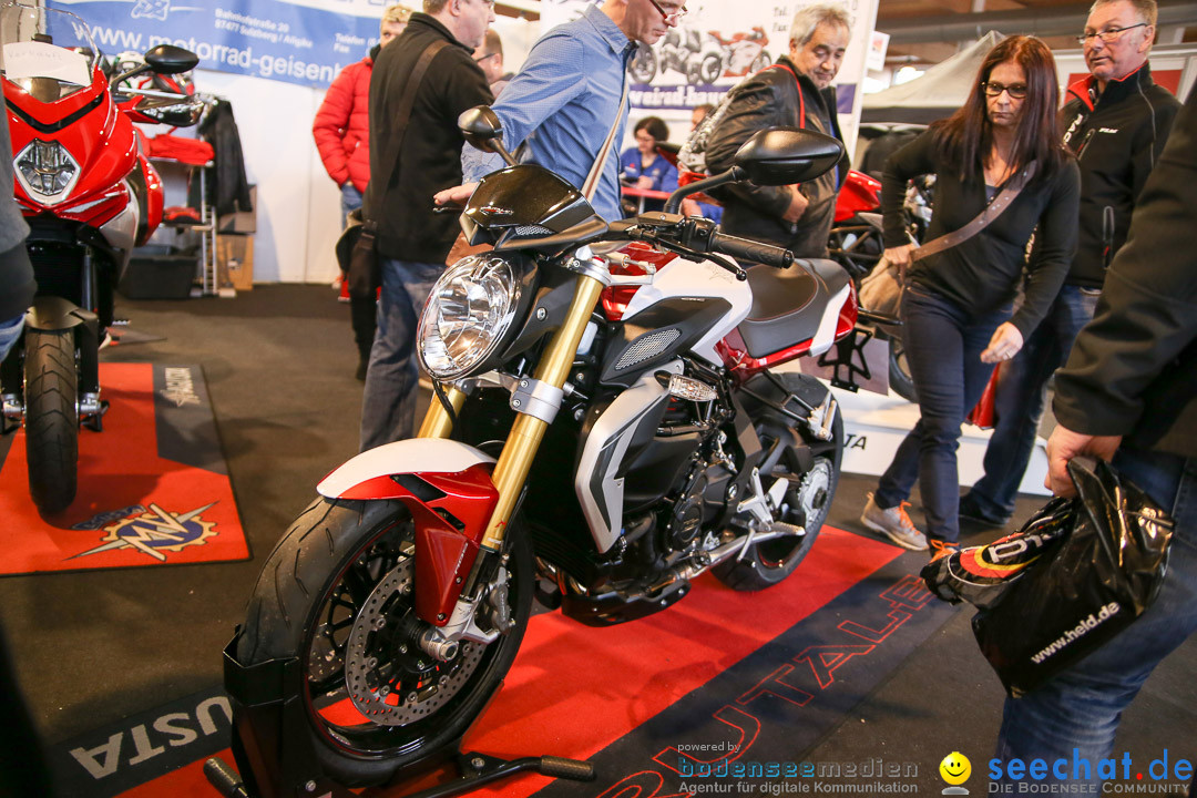 MOTORRADWELT BODENSEE 2016, Messe: Friedrichshafen, 31.01.2016