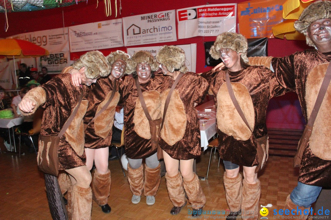 Maskenball - St-Georgen - Schweiz, 05.02.2016