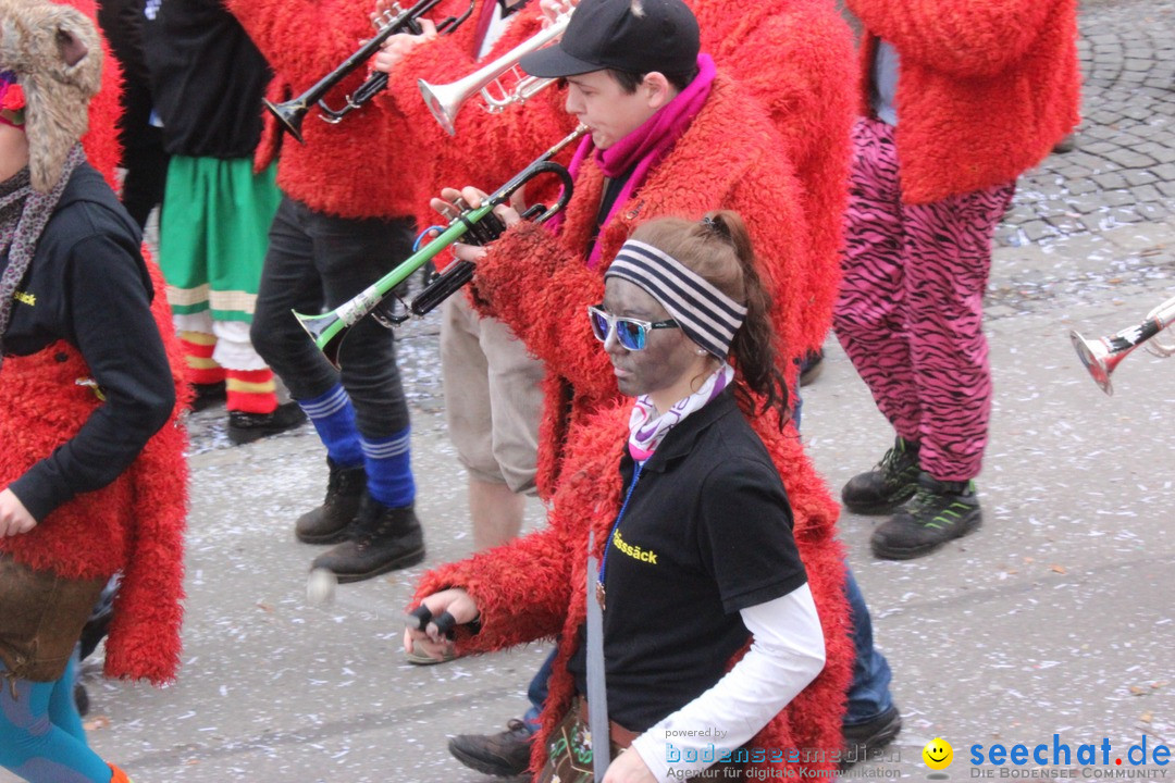 Rosenmontags-Umzug: Ravensburg am Bodensee, 08.02.2016