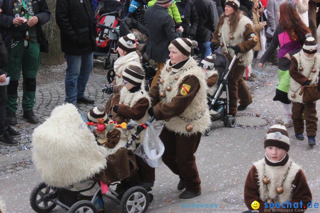 Rosenmontags-Umzug: Ravensburg am Bodensee, 08.02.2016