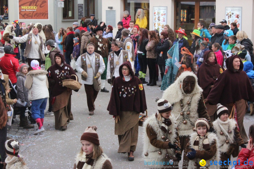 Rosenmontags-Umzug: Ravensburg am Bodensee, 08.02.2016