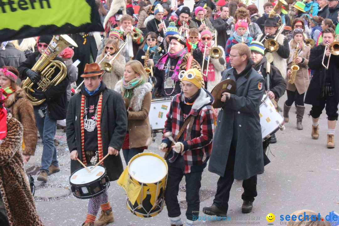 Rosenmontags-Umzug: Ravensburg am Bodensee, 08.02.2016