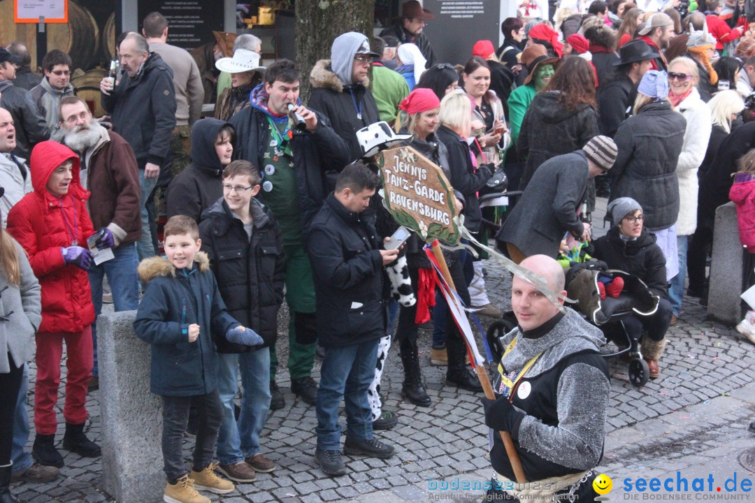 Rosenmontags-Umzug: Ravensburg am Bodensee, 08.02.2016