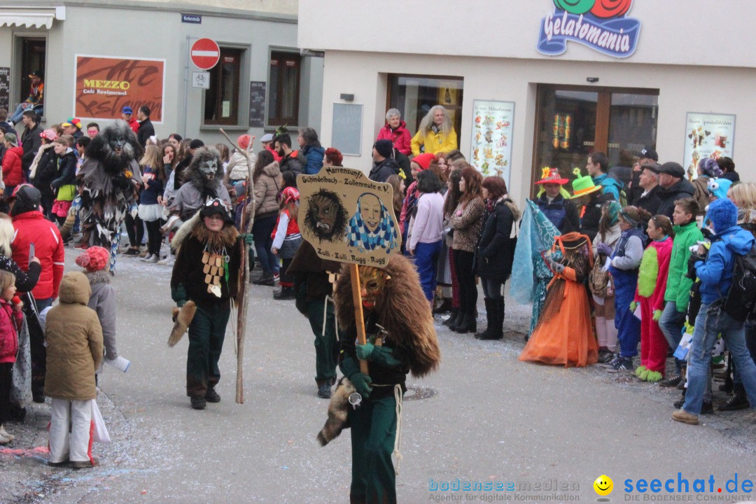 Rosenmontags-Umzug: Ravensburg am Bodensee, 08.02.2016