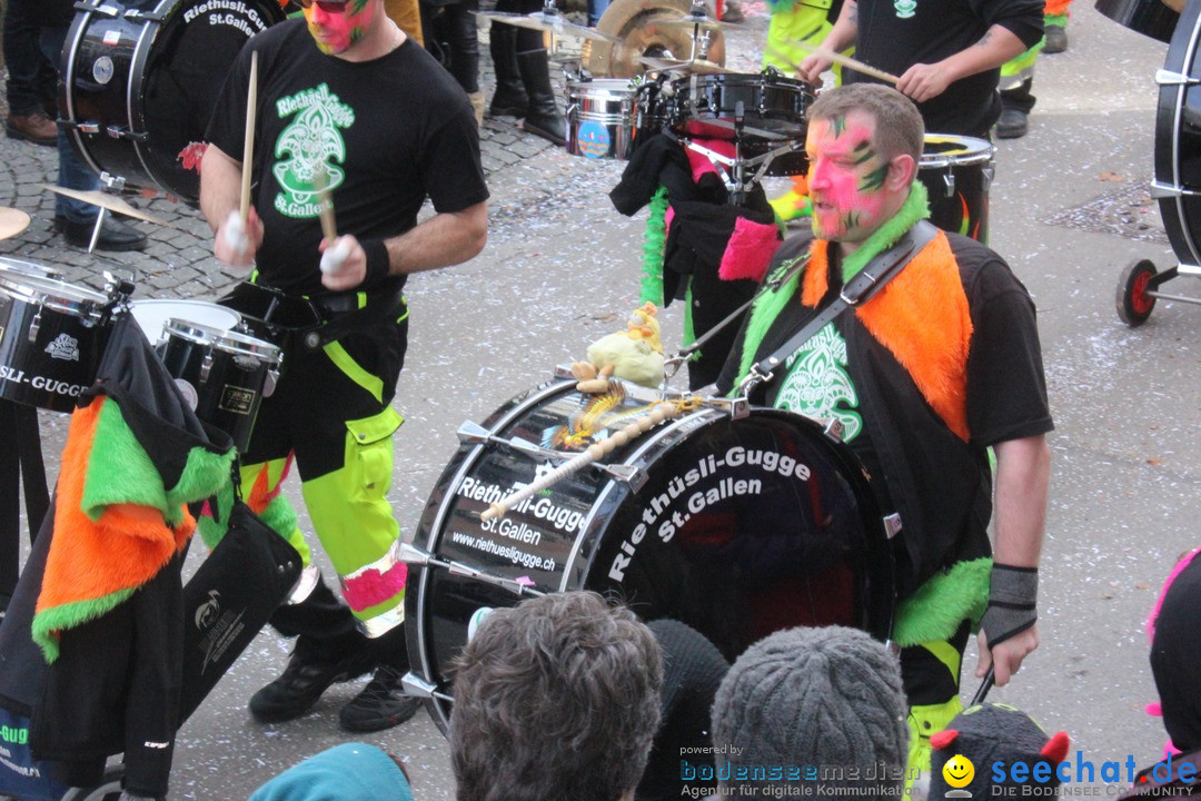 Rosenmontags-Umzug: Ravensburg am Bodensee, 08.02.2016