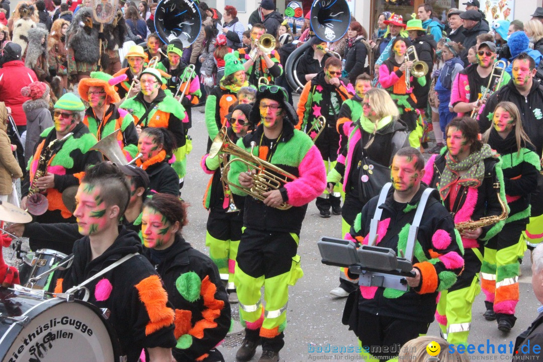 Rosenmontags-Umzug: Ravensburg am Bodensee, 08.02.2016