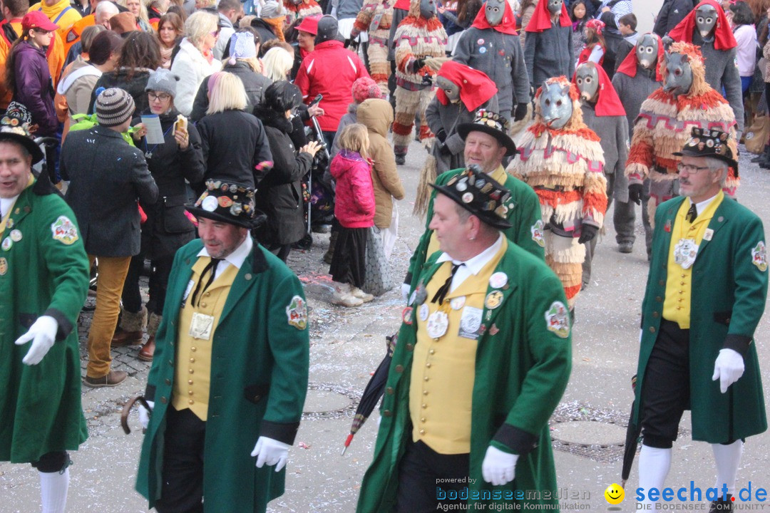 Rosenmontags-Umzug: Ravensburg am Bodensee, 08.02.2016