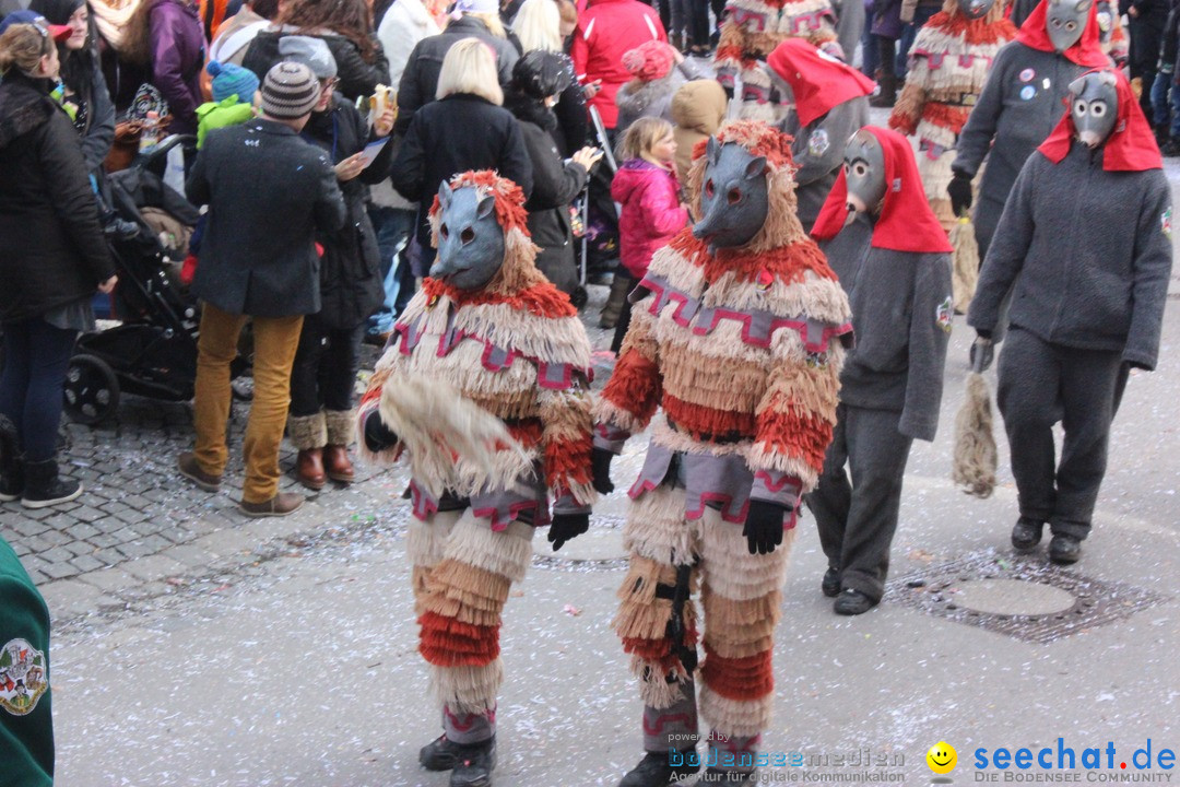 Rosenmontags-Umzug: Ravensburg am Bodensee, 08.02.2016