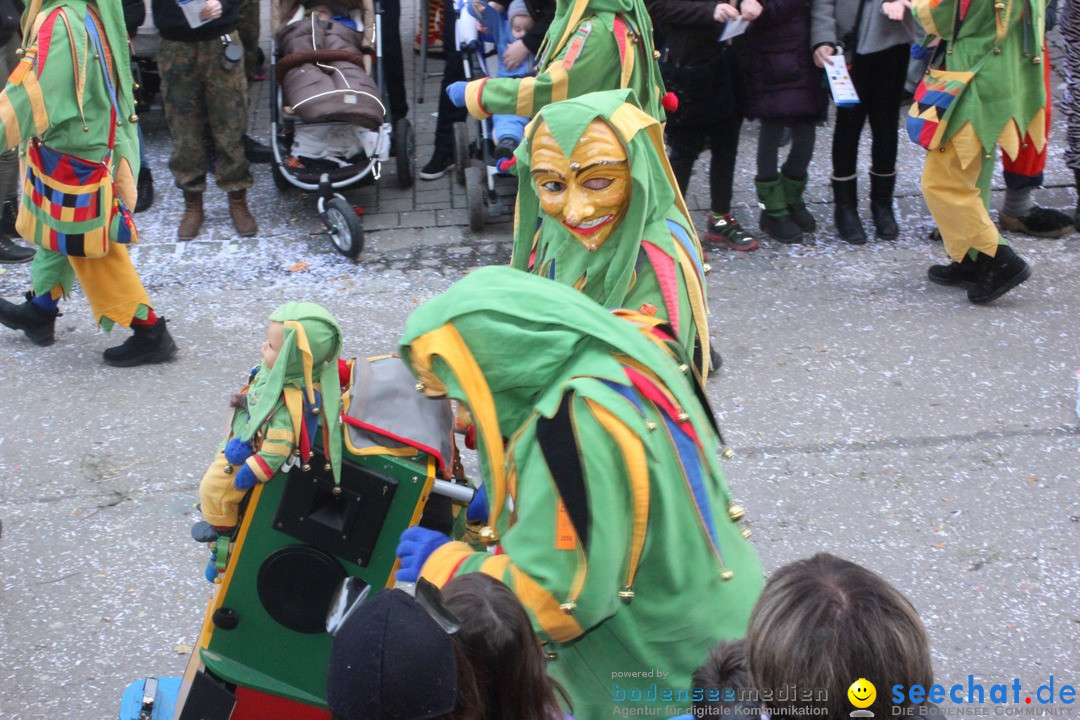 Rosenmontags-Umzug: Ravensburg am Bodensee, 08.02.2016