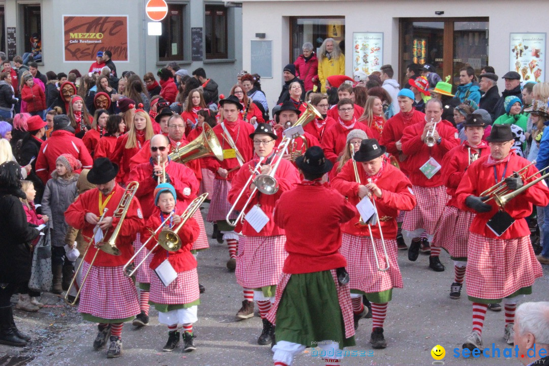 Rosenmontags-Umzug: Ravensburg am Bodensee, 08.02.2016