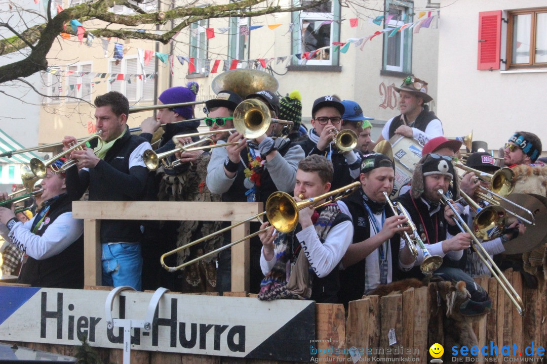 Rosenmontags-Umzug: Ravensburg am Bodensee, 08.02.2016