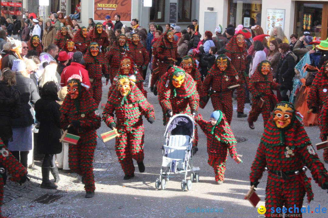 Rosenmontags-Umzug: Ravensburg am Bodensee, 08.02.2016