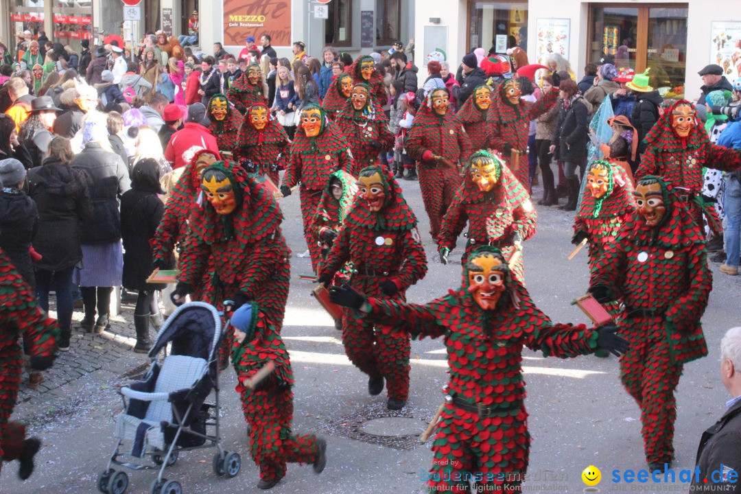 Rosenmontags-Umzug: Ravensburg am Bodensee, 08.02.2016