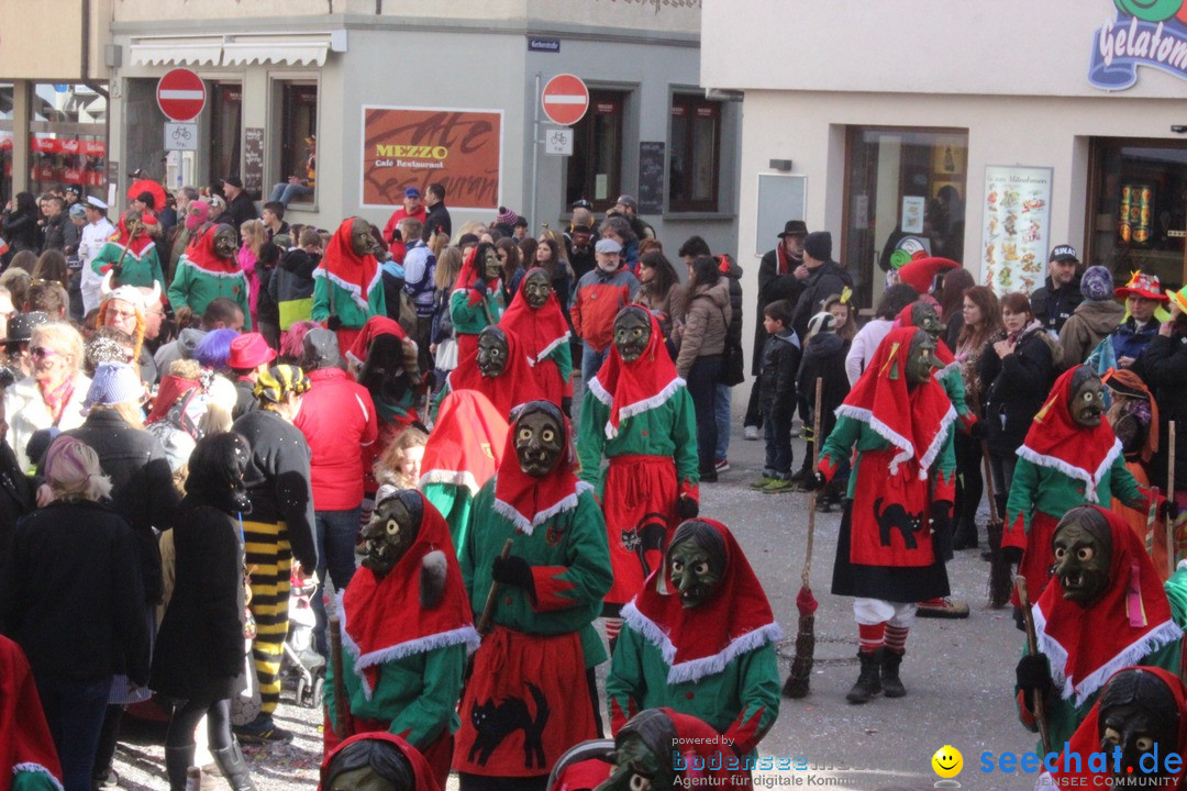 Rosenmontags-Umzug: Ravensburg am Bodensee, 08.02.2016