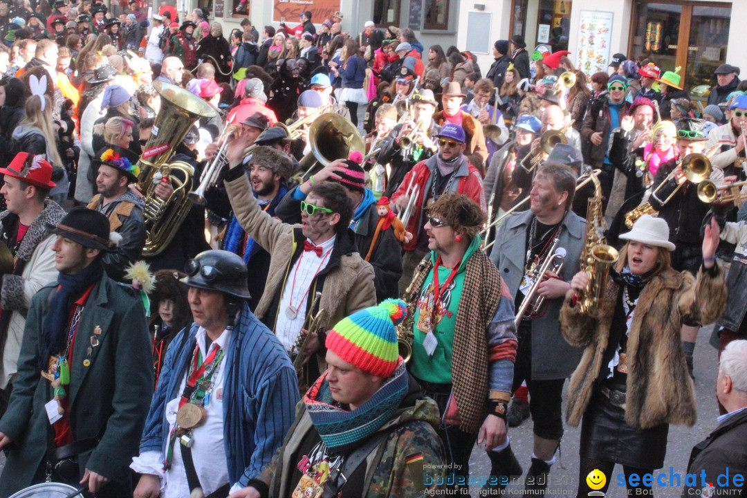 Rosenmontags-Umzug: Ravensburg am Bodensee, 08.02.2016