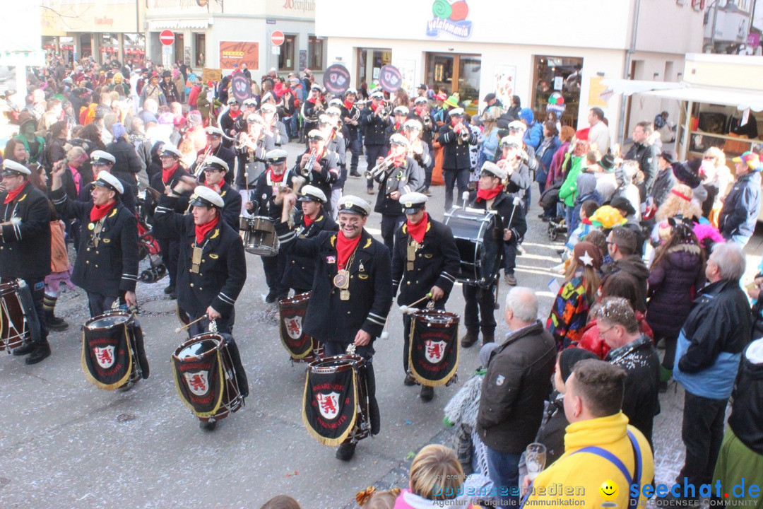 Rosenmontags-Umzug: Ravensburg am Bodensee, 08.02.2016