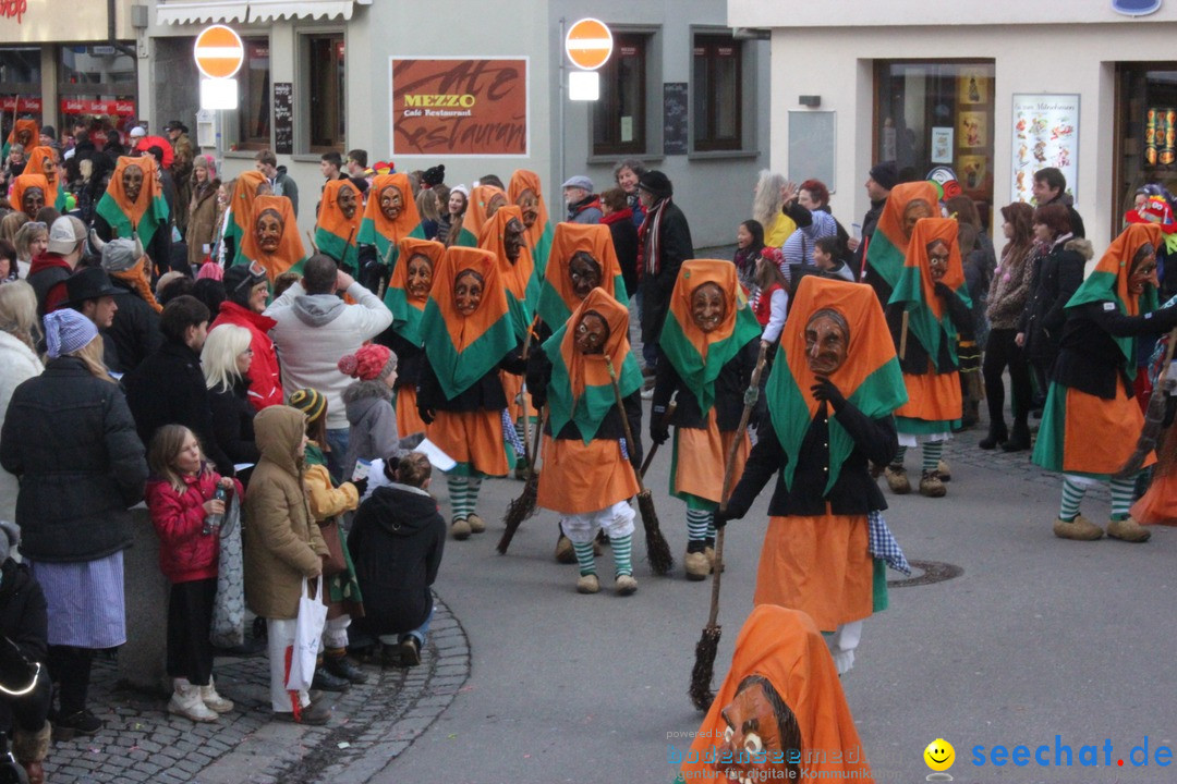 Rosenmontags-Umzug: Ravensburg am Bodensee, 08.02.2016