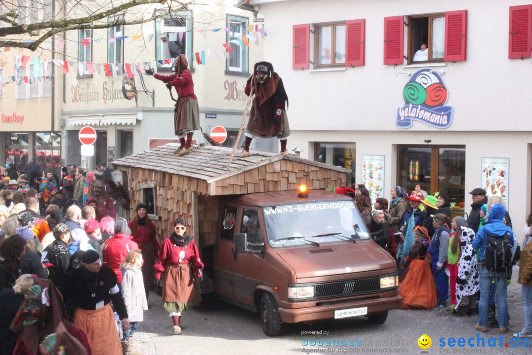 Rosenmontags-Umzug: Ravensburg am Bodensee, 08.02.2016