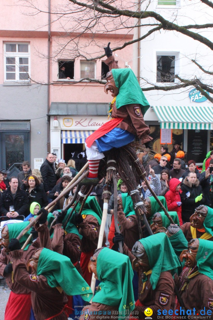 Rosenmontags-Umzug: Ravensburg am Bodensee, 08.02.2016