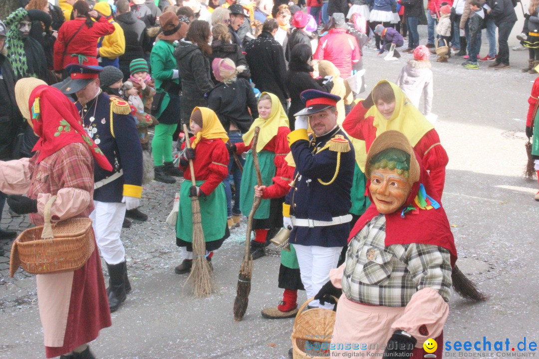 Rosenmontags-Umzug: Ravensburg am Bodensee, 08.02.2016