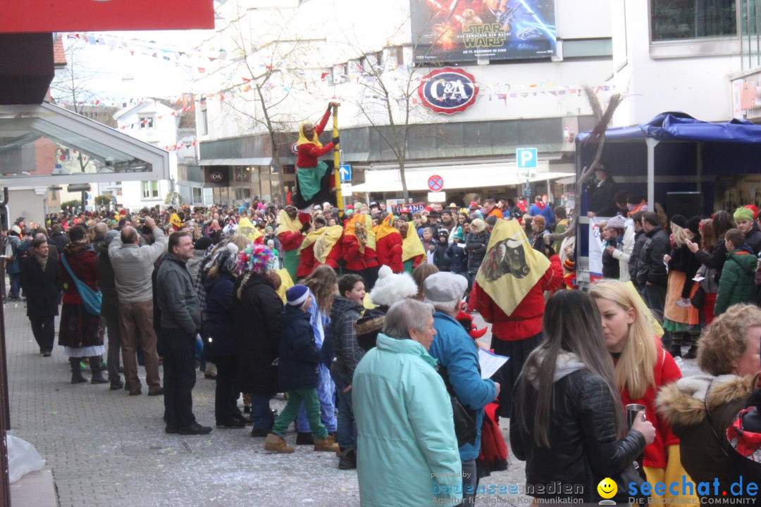 Rosenmontags-Umzug: Ravensburg am Bodensee, 08.02.2016