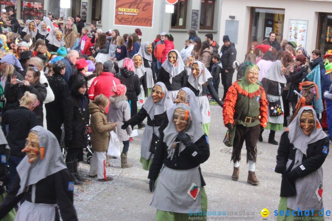 Rosenmontags-Umzug: Ravensburg am Bodensee, 08.02.2016