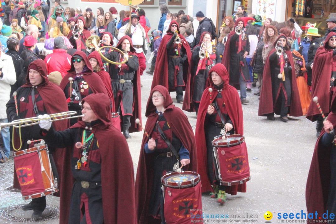 Rosenmontags-Umzug: Ravensburg am Bodensee, 08.02.2016