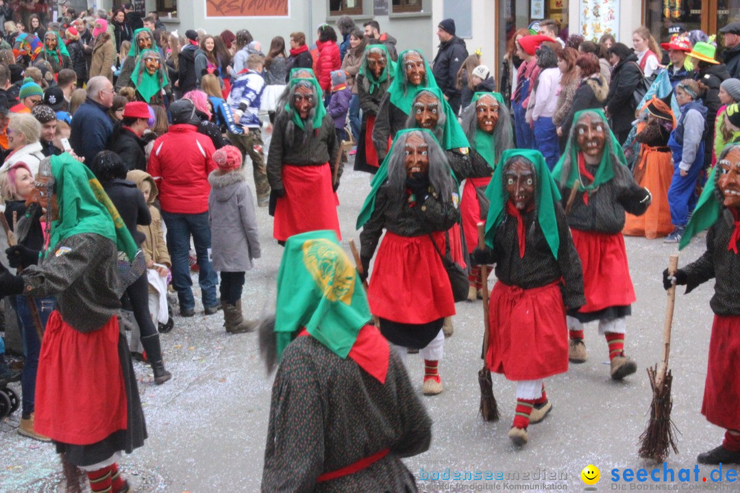 Rosenmontags-Umzug: Ravensburg am Bodensee, 08.02.2016