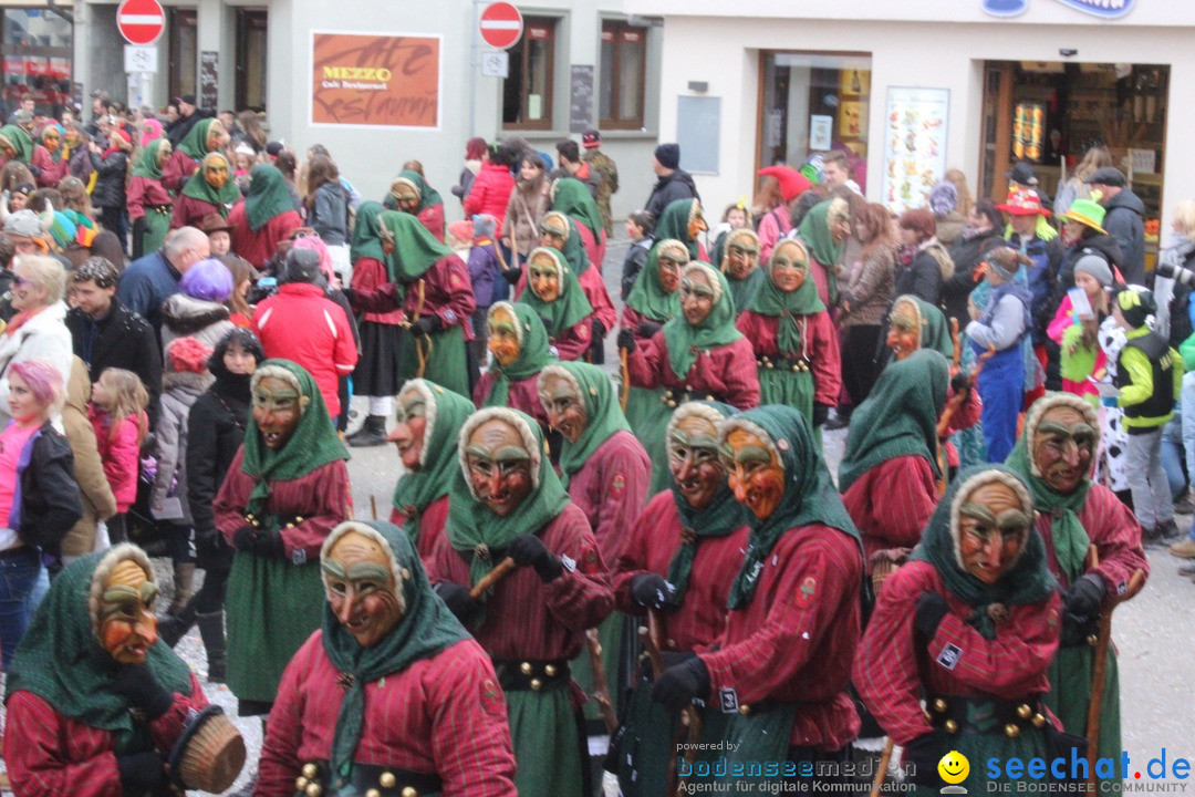 Rosenmontags-Umzug: Ravensburg am Bodensee, 08.02.2016