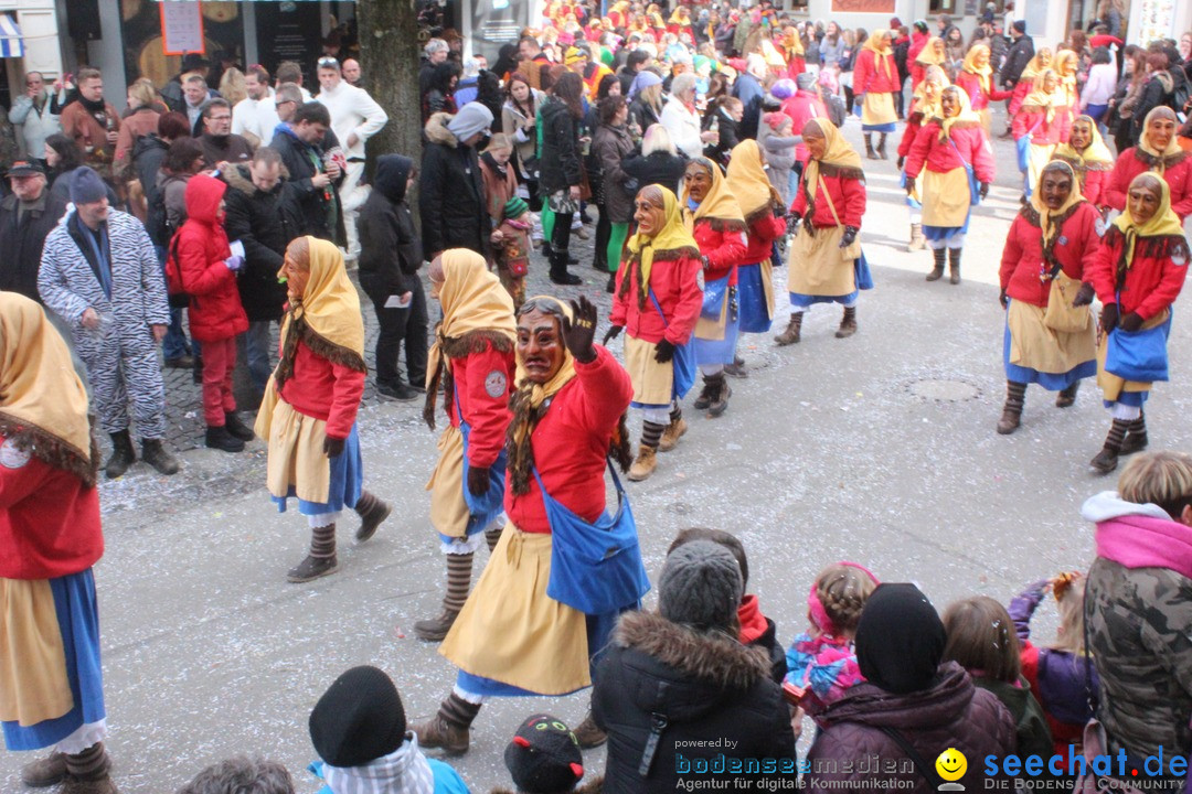 Rosenmontags-Umzug: Ravensburg am Bodensee, 08.02.2016