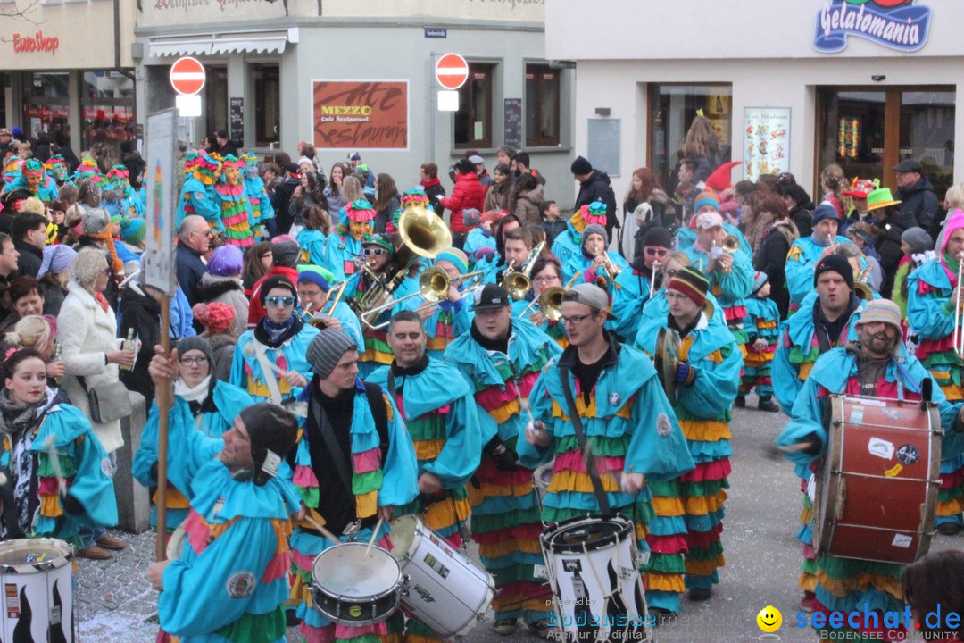 Rosenmontags-Umzug: Ravensburg am Bodensee, 08.02.2016