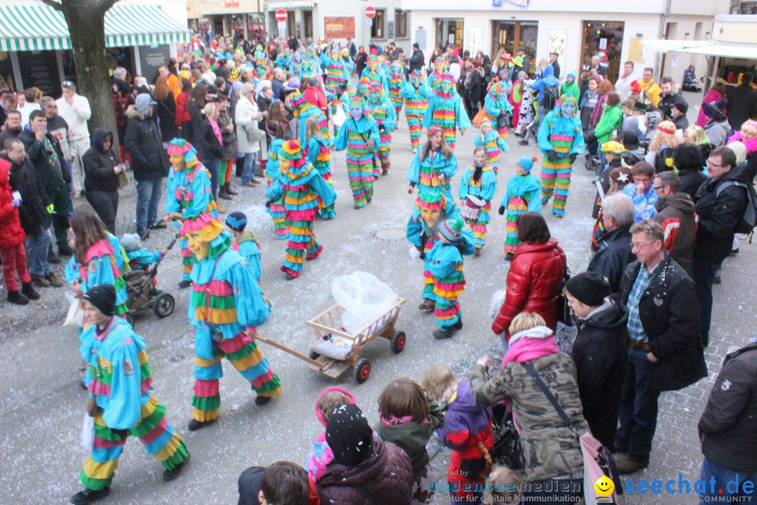 Rosenmontags-Umzug: Ravensburg am Bodensee, 08.02.2016