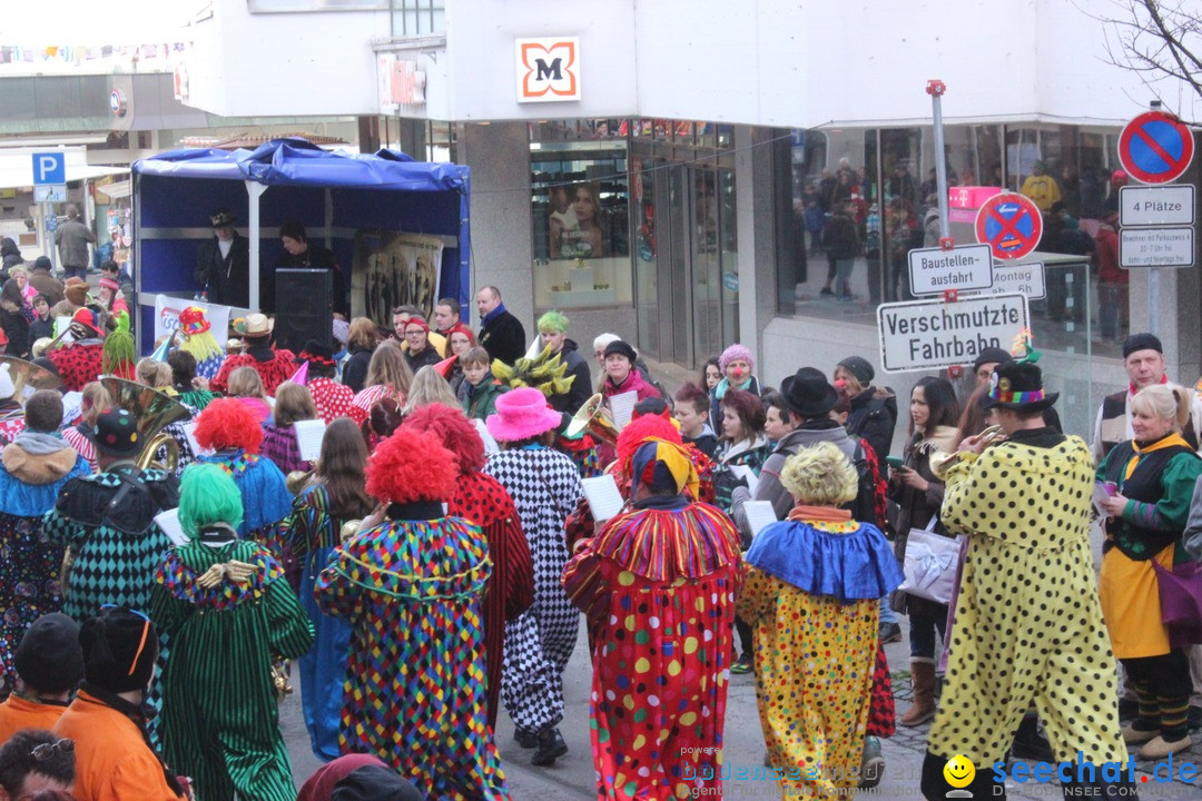 Rosenmontags-Umzug: Ravensburg am Bodensee, 08.02.2016