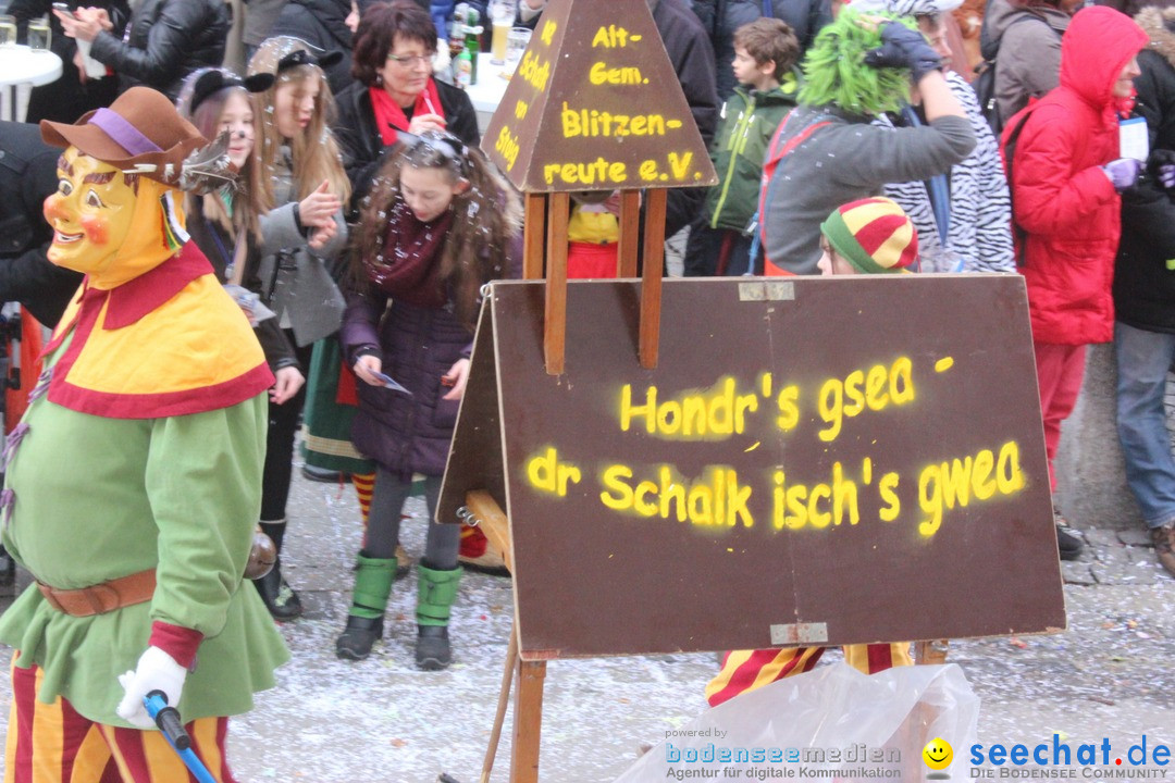 Rosenmontags-Umzug: Ravensburg am Bodensee, 08.02.2016