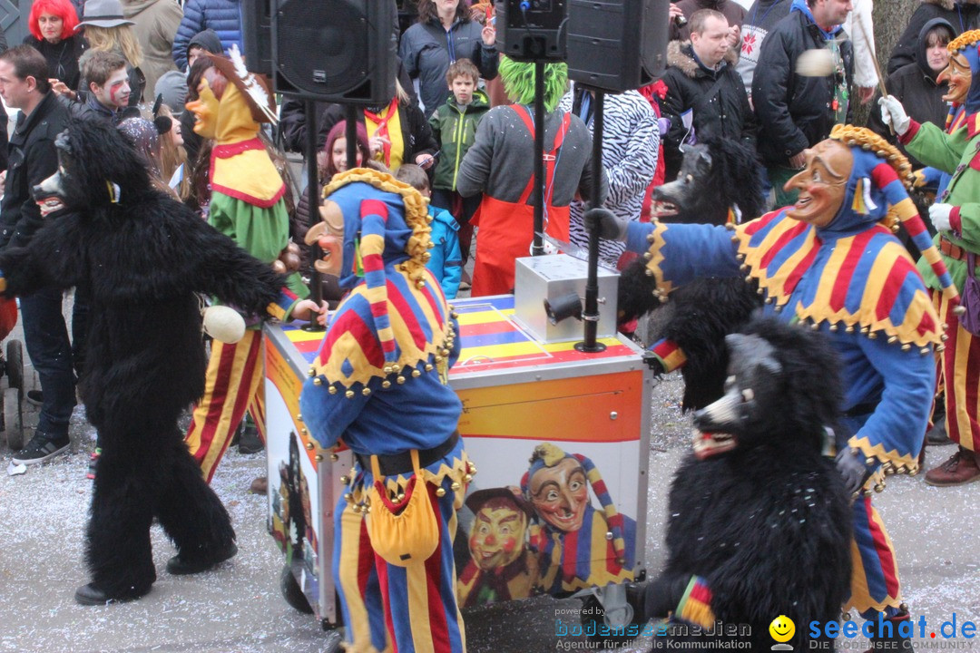 Rosenmontags-Umzug: Ravensburg am Bodensee, 08.02.2016